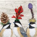 Servietter 25x25 cm Chickadee Sisters