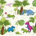Dino Servietter 33x33 cm