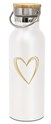 Stålflaske 0,5l Pure Heart Gold