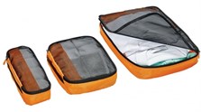 Pakke Kuber (3-pk), orangsje - Go Travel