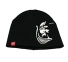 Lue Viking og flagg, sort