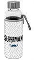 Glassflaske m/hylster Superman