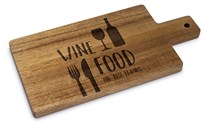 Serveringsbrett tre Wine Food