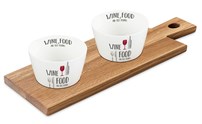 Serveringsett Dipp Wine Food