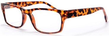 P6 Lesebrille Brown +1,5