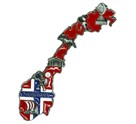 Magnet Norgeskart
