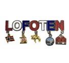 Magnet metall Lofoten m. anheng