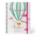 Notatbok Spiral A4 Trio, Air Ballon