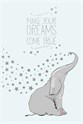 Kort L HB Elephant, Make your dreams