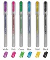 Glitter Gel Pen 6 pk  (D12) - Legami